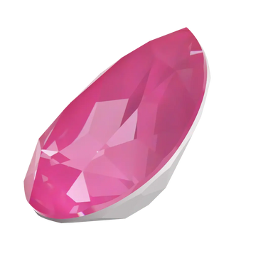 Swarovski Fancy Stones Pear (4320) Crystal Electric Pink Ignite UNFOILED - Bluestreak Crystals