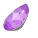 Swarovski Fancy Stones Pear (4320) Crystal Electric Violet Ignite UNFOILED - Bluestreak Crystals