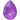 Swarovski Fancy Stones Pear (4320) Crystal Electric Violet Ignite UNFOILED - Bluestreak Crystals
