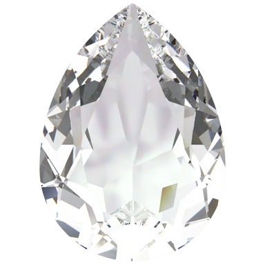 Swarovski Fancy Stones Pear (4320) Crystal Ignite UNFOILED - Bluestreak Crystals