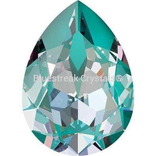 Swarovski Fancy Stones Pear (4320) Crystal Laguna Delite UNFOILED-Swarovski Fancy Stones-14x10mm - Pack of 144 (Wholesale)-Bluestreak Crystals