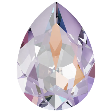 Swarovski Fancy Stones Pear (4320) Crystal Lavender Delite UNFOILED - Bluestreak Crystals
