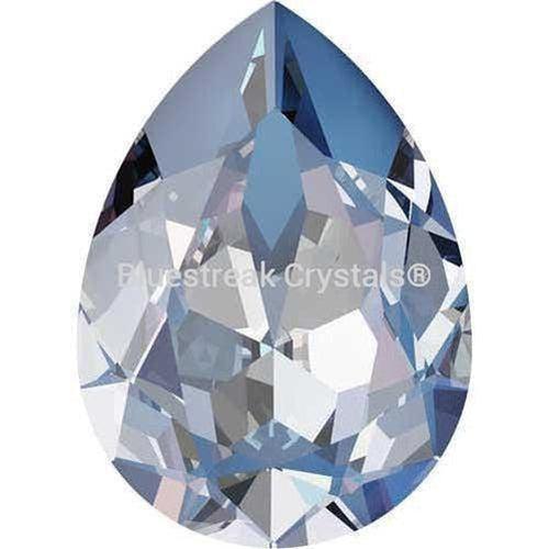 Swarovski Fancy Stones Pear (4320) Crystal Ocean Delite UNFOILED-Swarovski Fancy Stones-14x10mm - Pack of 144 (Wholesale)-Bluestreak Crystals