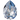 Swarovski Fancy Stones Pear (4320) Crystal Ocean Delite UNFOILED - Bluestreak Crystals