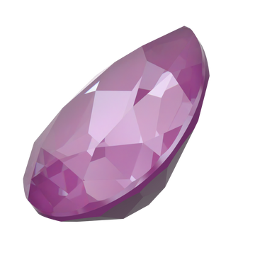 Swarovski Fancy Stones Pear (4320) Crystal Orchid Ignite UNFOILED - Bluestreak Crystals