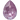 Swarovski Fancy Stones Pear (4320) Crystal Paradise Purple Lux - Bluestreak Crystals