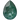 Swarovski Fancy Stones Pear (4320) Crystal Pine Green Ignite UNFOILED - Bluestreak Crystals