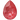 Swarovski Fancy Stones Pear (4320) Crystal Poppy Red Ignite UNFOILED - Bluestreak Crystals