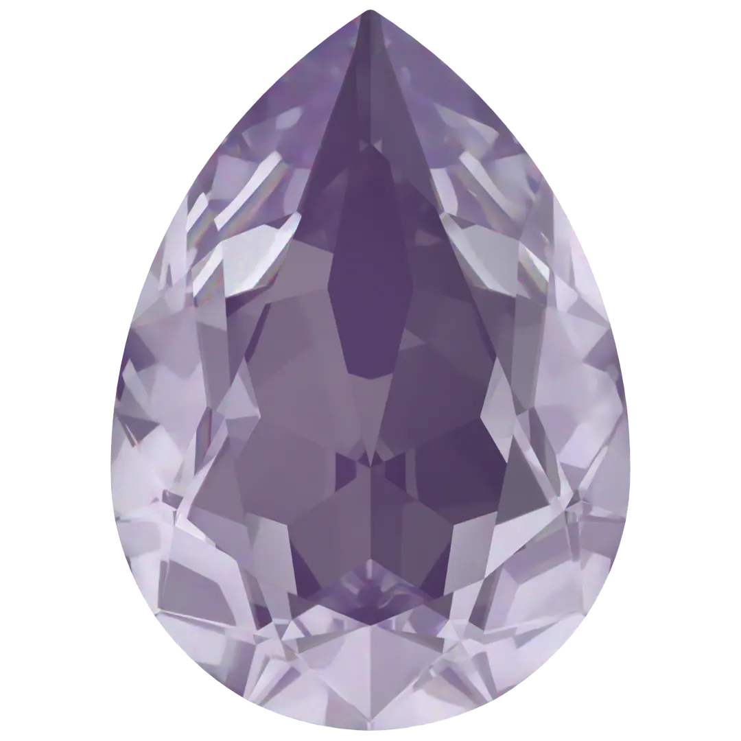 Swarovski Fancy Stones Pear (4320) Crystal Purple Ignite UNFOILED - Bluestreak Crystals