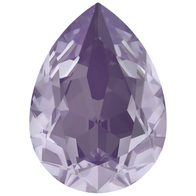 Swarovski Fancy Stones Pear (4320) Crystal Purple Ignite UNFOILED - Bluestreak Crystals