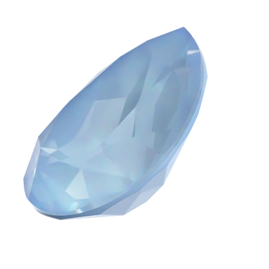 Swarovski Fancy Stones Pear (4320) Crystal Sky Ignite UNFOILED - Bluestreak Crystals