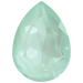 Swarovski Fancy Stones Pear (4320) Crystal Soft Mint Ignite - Bluestreak Crystals