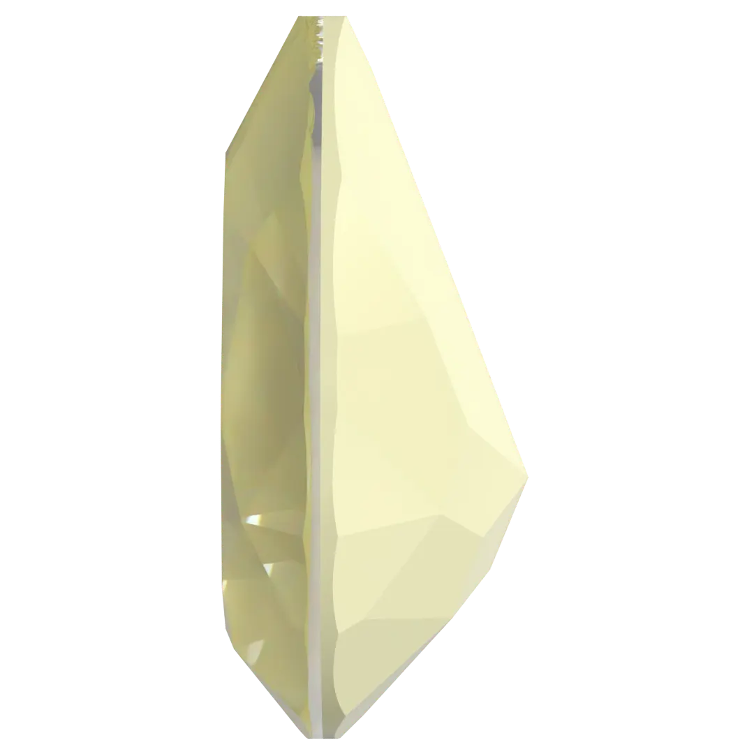 Swarovski Fancy Stones Pear (4320) Crystal Soft Yellow Ignite - Bluestreak Crystals