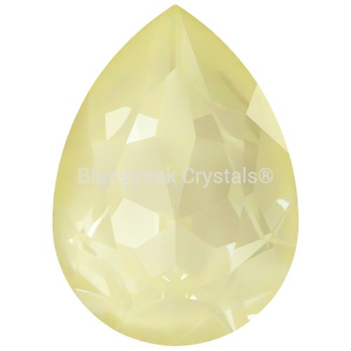 Swarovski Fancy Stones Pear (4320) Crystal Soft Yellow Ignite-Swarovski Fancy Stones-14x10mm - Pack of 144 (Wholesale)-Bluestreak Crystals