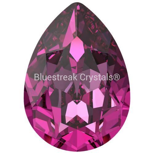 Swarovski Fancy Stones Pear (4320) Dark Rose-Swarovski Fancy Stones-6x4mm - Pack of 360 (Wholesale)-Bluestreak Crystals