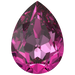 Swarovski Fancy Stones Pear (4320) Dark Rose - Bluestreak Crystals