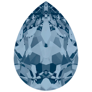 Swarovski Fancy Stones Pear (4320) Denim Blue - Bluestreak Crystals