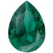 Swarovski Fancy Stones Pear (4320) Emerald Ignite UNFOILED - Bluestreak Crystals