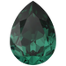Swarovski Fancy Stones Pear (4320) Emerald - Bluestreak Crystals