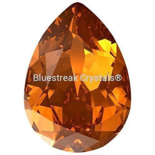 Swarovski Fancy Stones Pear (4320) Light Amber-Swarovski Fancy Stones-6x4mm - Pack of 360 (Wholesale)-Bluestreak Crystals