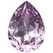 Swarovski Fancy Stones Pear (4320) Light Amethyst - Bluestreak Crystals