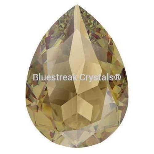 Swarovski Fancy Stones Pear (4320) Light Colorado Topaz Ignite UNFOILED-Swarovski Fancy Stones-6x4mm - Pack of 360 (Wholesale)-Bluestreak Crystals