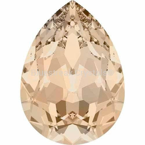 Swarovski Fancy Stones Pear (4320) Light Silk-Swarovski Fancy Stones-6x4mm - Pack of 360 (Wholesale)-Bluestreak Crystals