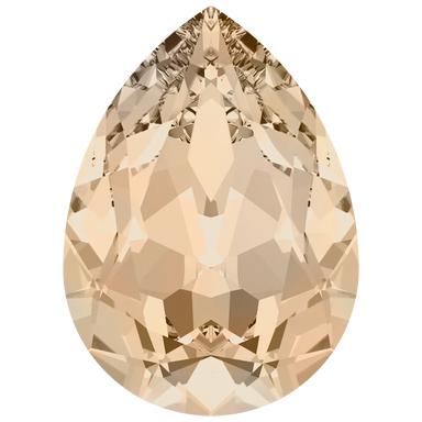 Swarovski Fancy Stones Pear (4320) Light Silk - Bluestreak Crystals