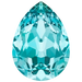 Swarovski Fancy Stones Pear (4320) Light Turquoise - Bluestreak Crystals