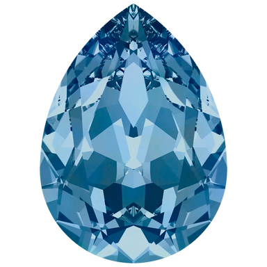 Swarovski Fancy Stones Pear (4320) Montana - Bluestreak Crystals