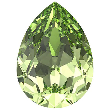 Swarovski Fancy Stones Pear (4320) Peridot - Bluestreak Crystals
