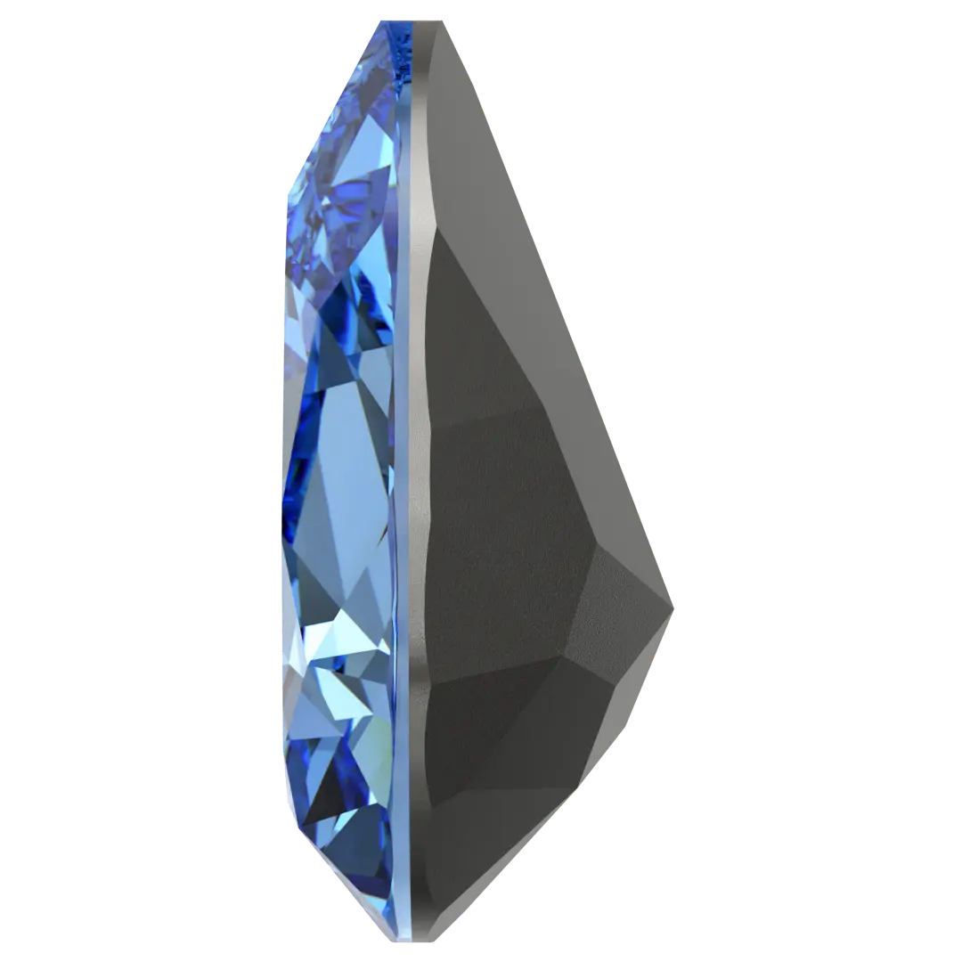 Swarovski Fancy Stones Pear (4320) Recreated Ice Blue - Bluestreak Crystals