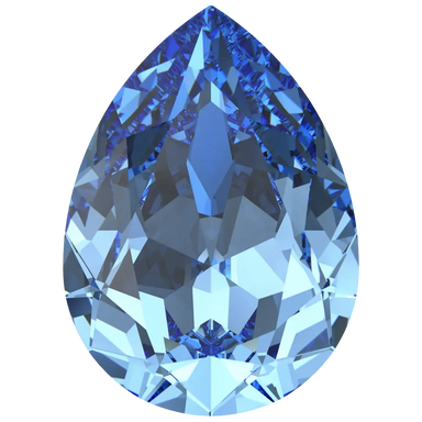 Swarovski Fancy Stones Pear (4320) Recreated Ice Blue - Bluestreak Crystals