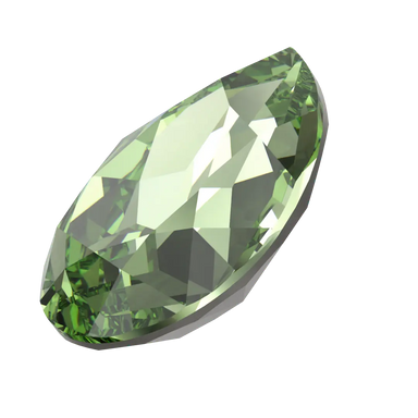 Swarovski Fancy Stones Pear (4320) Recreated Peridot - Bluestreak Crystals