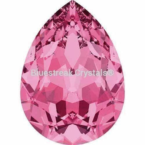 Swarovski Fancy Stones Pear (4320) Rose-Swarovski Fancy Stones-6x4mm - Pack of 360 (Wholesale)-Bluestreak Crystals