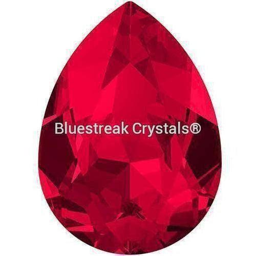 Swarovski Fancy Stones Pear (4320) Scarlet-Swarovski Fancy Stones-6x4mm - Pack of 360 (Wholesale)-Bluestreak Crystals