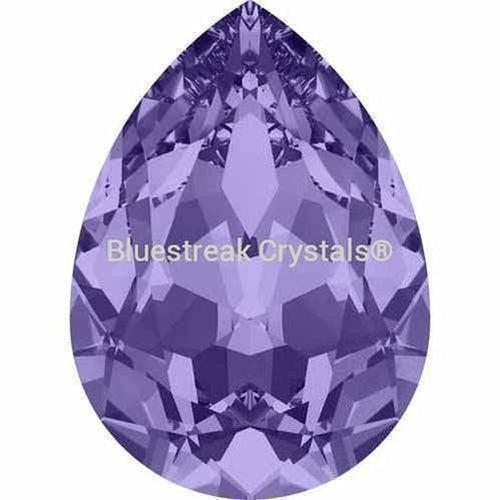 Swarovski Fancy Stones Pear (4320) Tanzanite-Swarovski Fancy Stones-6x4mm - Pack of 360 (Wholesale)-Bluestreak Crystals