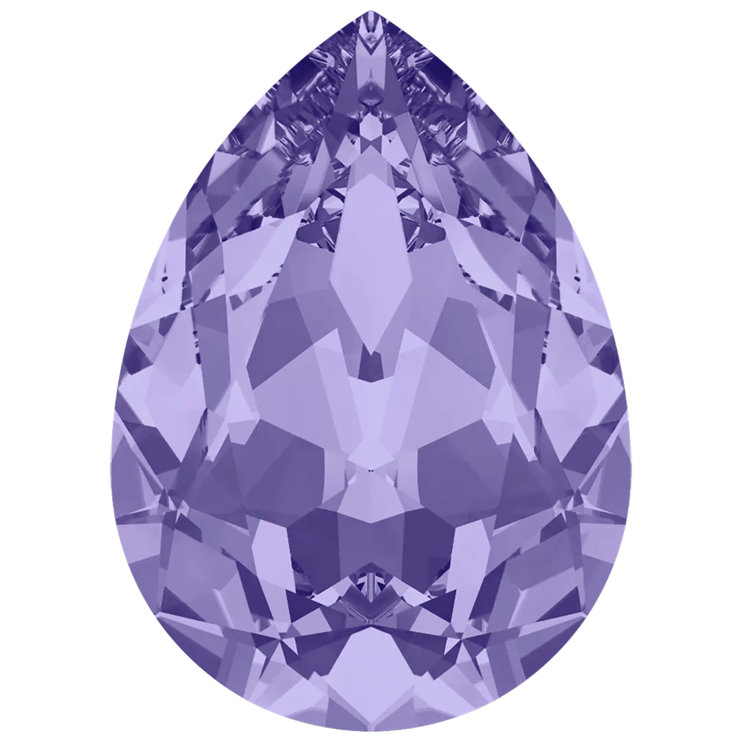 Swarovski Fancy Stones Pear (4320) Tanzanite - Bluestreak Crystals