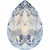 Swarovski Fancy Stones Pear (4320) White Opal-Swarovski Fancy Stones-6x4mm - Pack of 360 (Wholesale)-Bluestreak Crystals