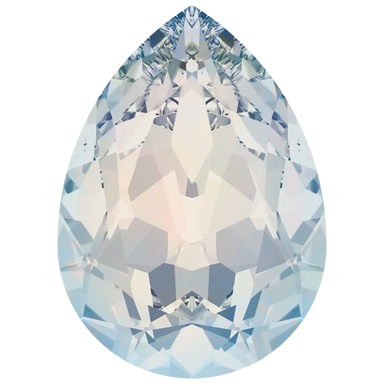 Swarovski Fancy Stones Pear (4320) White Opal - Bluestreak Crystals