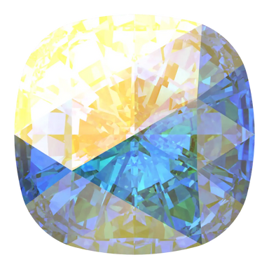 Swarovski Fancy Stones Rose Cut Cushion (4471) Crystal AB - Bluestreak Crystals
