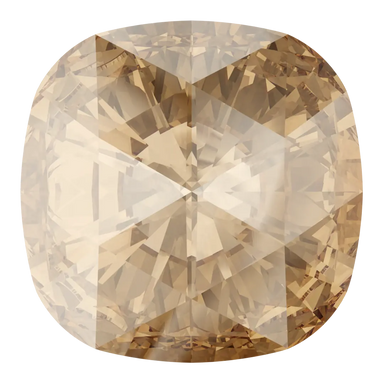 Swarovski Fancy Stones Rose Cut Cushion (4471) Crystal Golden Shadow - Bluestreak Crystals