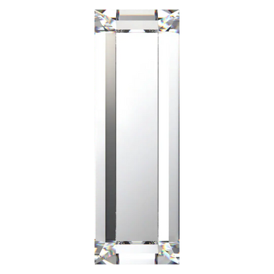 Swarovski Fancy Stones Small Baguette (4502) Crystal - Bluestreak Crystals