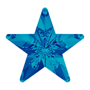 Swarovski Fancy Stones Star (4745) Crystal Bermuda Blue - Bluestreak Crystals