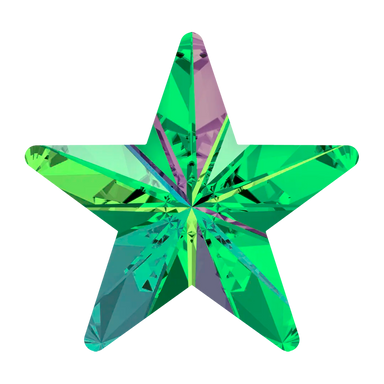 Swarovski Fancy Stones Star (4745) Crystal Vitrail Medium - Bluestreak Crystals