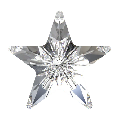 Swarovski Fancy Stones Star (4745) Crystal - Bluestreak Crystals