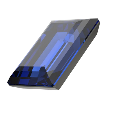 Swarovski Fancy Stones Step Cut (4527) Recreated Dark Sapphire - Bluestreak Crystals