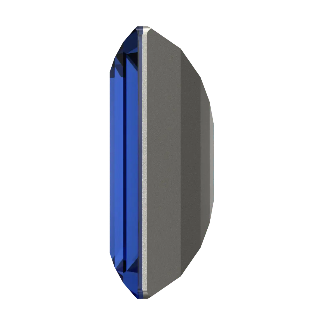 Swarovski Fancy Stones Step Cut (4527) Recreated Dark Sapphire - Bluestreak Crystals