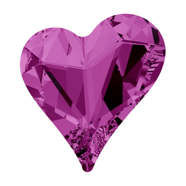 Swarovski Fancy Stones Sweet Heart (4809) Amethyst - Bluestreak Crystals