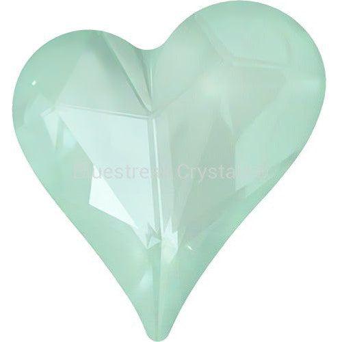Swarovski Fancy Stones Sweet Heart (4809) Crystal Soft Mint Ignite-Swarovski Fancy Stones-13x12mm - Pack of 72 (Wholesale)-Bluestreak Crystals